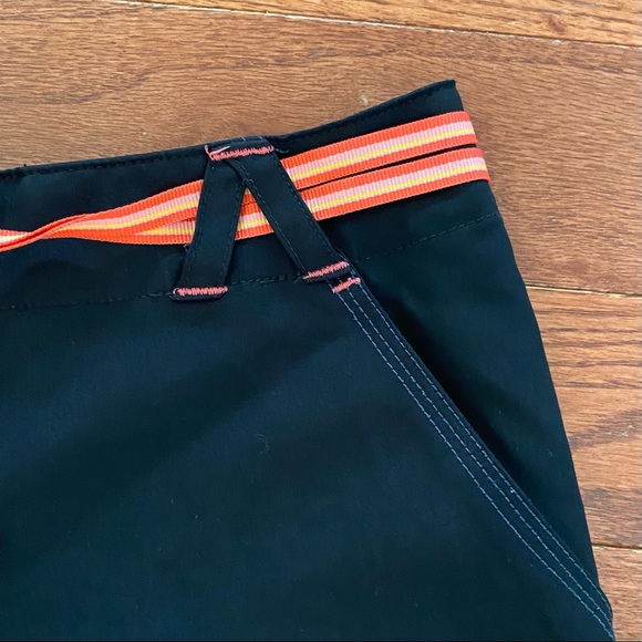 Nike Black and Coral Athletic Sport Shorts SZ Medium - Picture 2 of 7